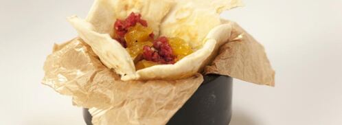 тартар из говядины с апельсиновым мармеладом. Шаг 5