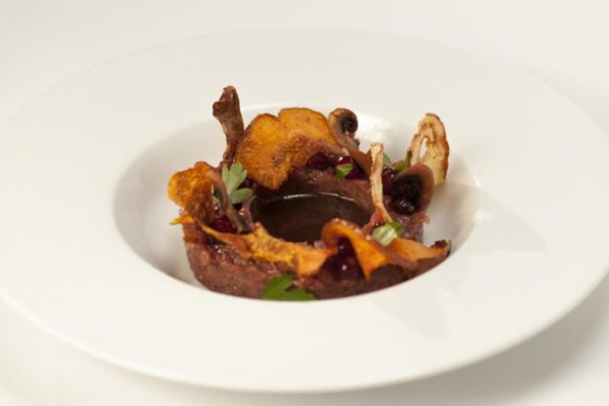 Рецепт тартара из говядины с грибами