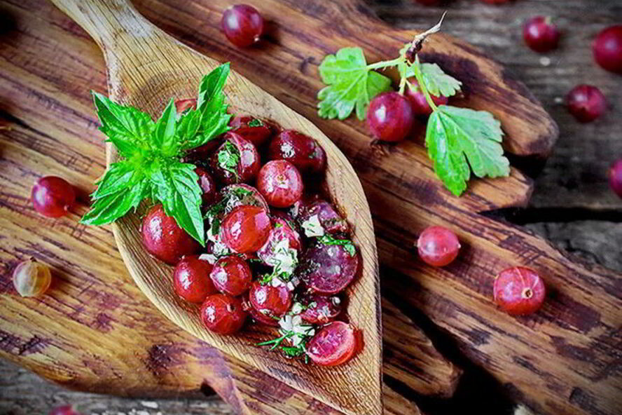 Рецепт тартара из красного крыжовника