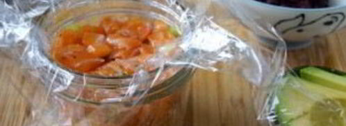 тартар из лосося и авокадо. Шаг 4