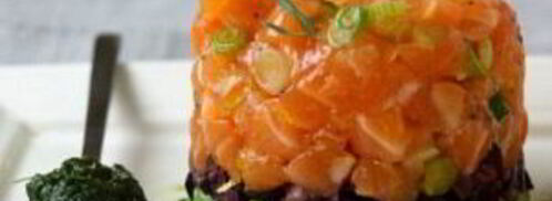 тартар из лосося и авокадо. Шаг 6