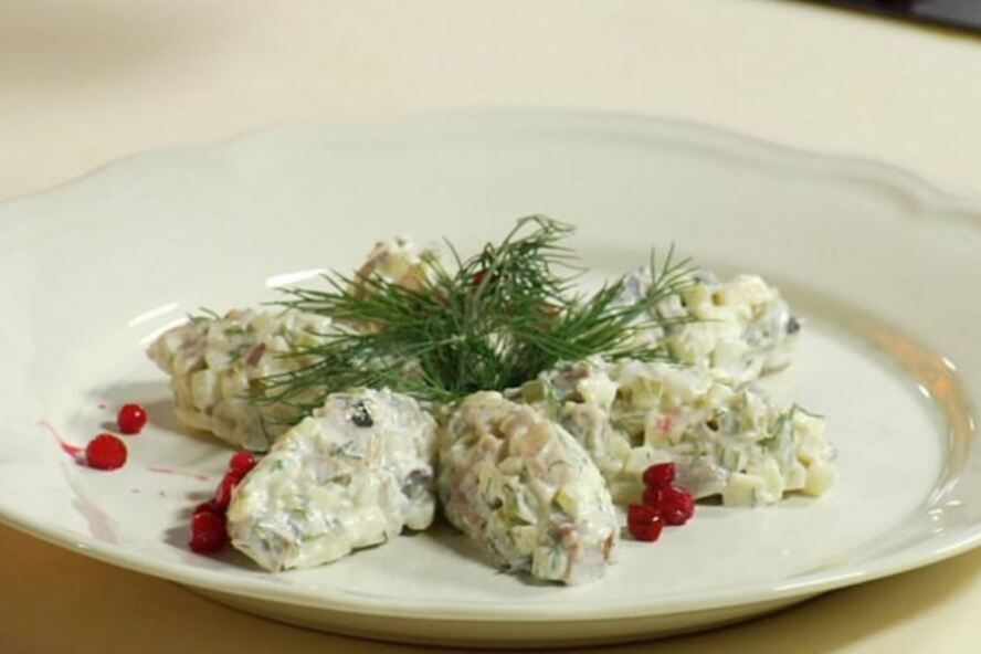 Рецепт тартара из сельди