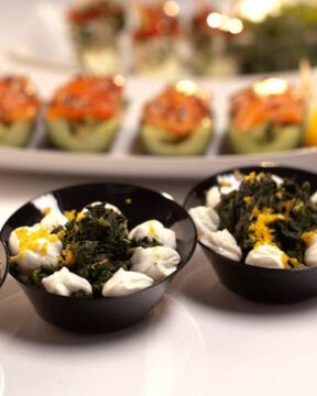 Тартар из шпината