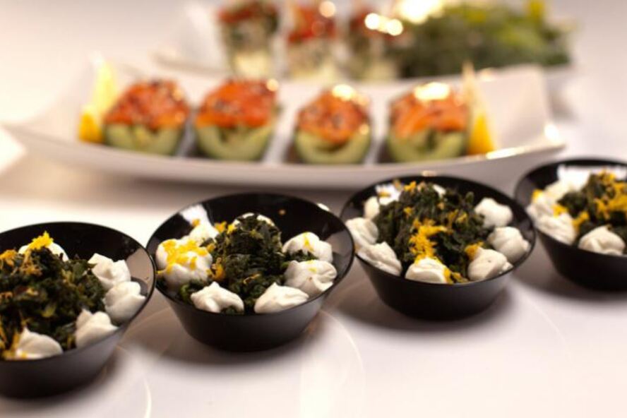 Рецепт тартара из шпината