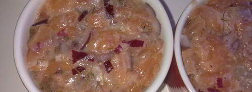 тартар из слабосоленого лосося. Шаг 9