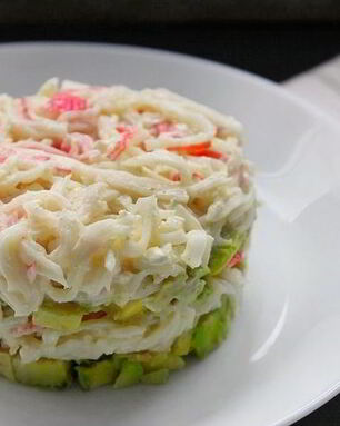 Тартар из снежного краба