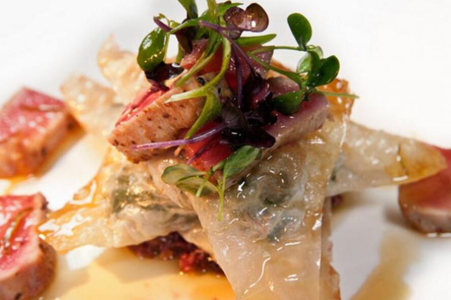 Рецепт тартара из тунца в лаймовом сиропе