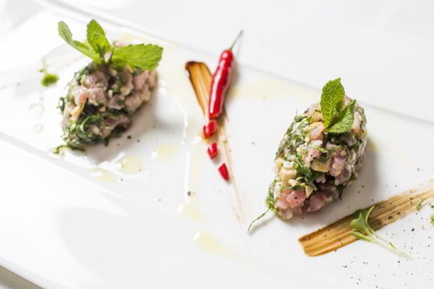 Рецепт тартара из тунца в тайском стиле