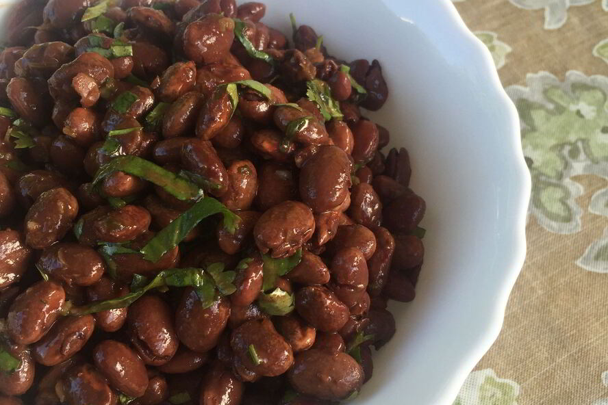 Рецепт фасоли с ткемали