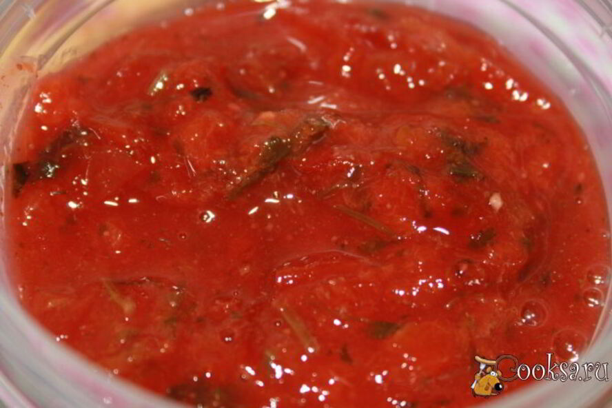 Рецепт соуса ткемали из алычи