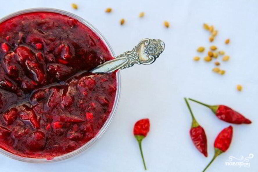 Рецепт соуса ткемали из красной алычи