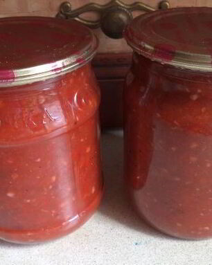 Соус Ткемали из синих слив