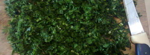 соус зеленый ткемали. Шаг 10