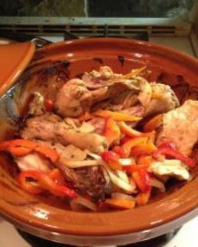 Тажин из курицы с Ткемали