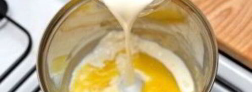 молочно-сырный соус. Шаг 4