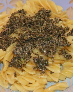 Орехово сырный соус для макарон