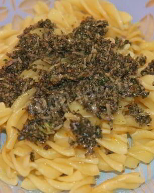 Орехово сырный соус для макарон