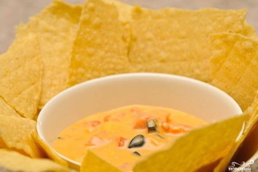 Рецепт острого сырного соуса