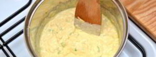 сырный соус для чипсов начос. Шаг 5