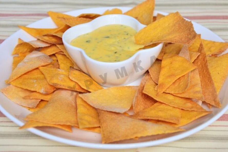 Рецепт сырного соуса для начос