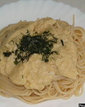 Сырный соус для спагетти