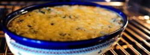 сырный соус с артишоками и шпинатом. Шаг 9