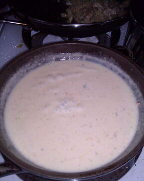 Сырный соус с копченым вкусом