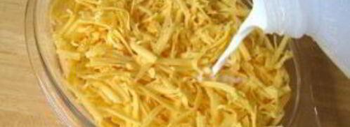 сырный соус в микроволновке. Шаг 4