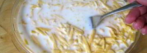 сырный соус в микроволновке. Шаг 6