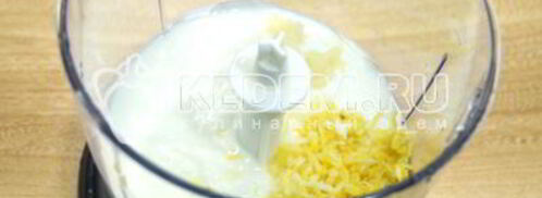 сырный соус-заправка для салатов. Шаг 4