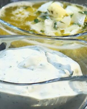 Зеленый немецкий соус