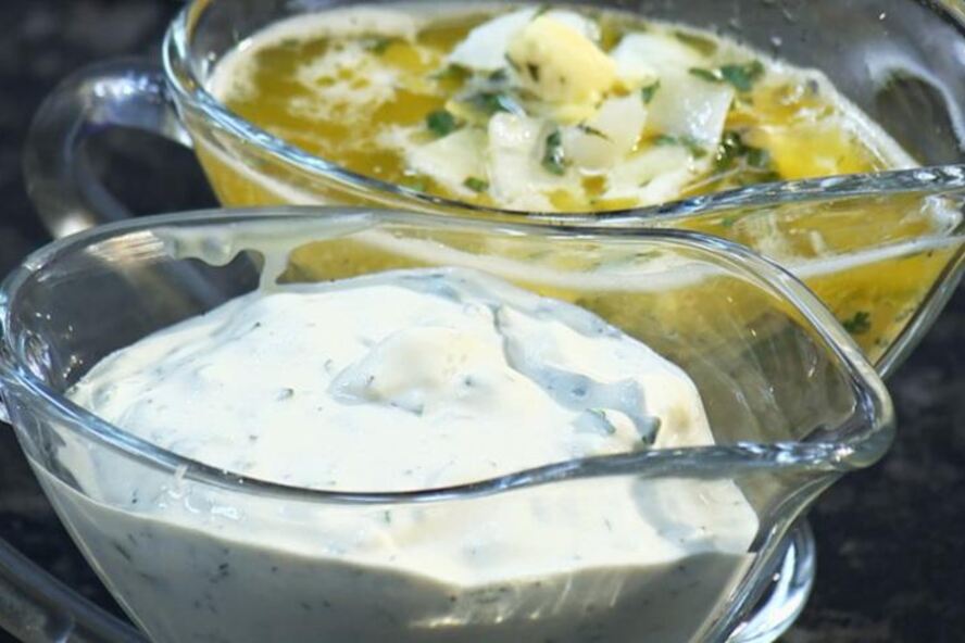 Рецепт зеленого немецкого соуса