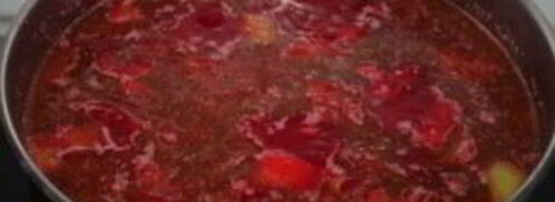 борщ из говядины. Шаг 6