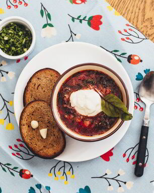 Борщ летний