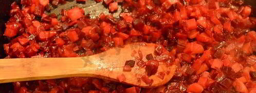 борщ московский со свеклой. Шаг 8