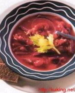 Борщ овощной