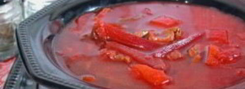 борщ с белыми грибами. Шаг 7