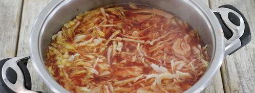 борщ с говядиной. Шаг 9