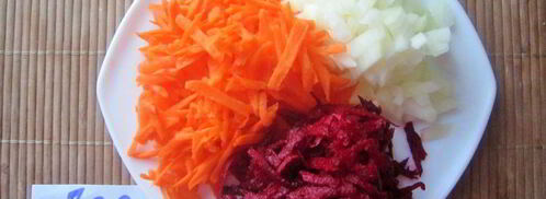 борщ с грибами и квашеной капустой. Шаг 3