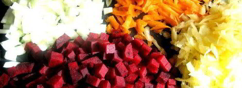 борщ с картофельными ньокками. Шаг 9