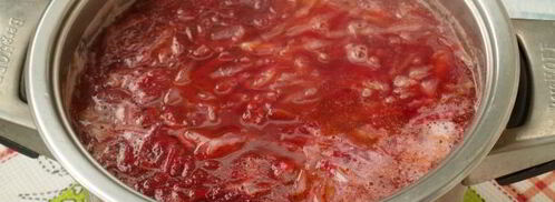 борщ с курицей и фасолью. Шаг 13