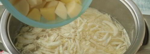 борщ с курицей и фасолью. Шаг 11