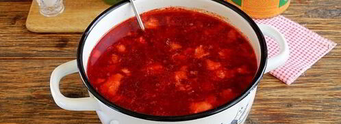 борщ с тушенкой. Шаг 9