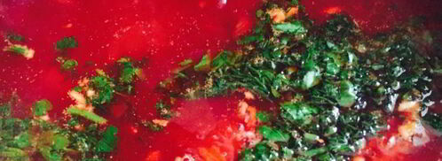 борщ с вяленой свининой. Шаг 6