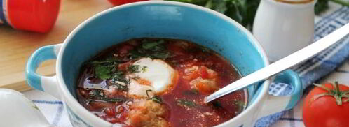 борщ сибирский. Шаг 13