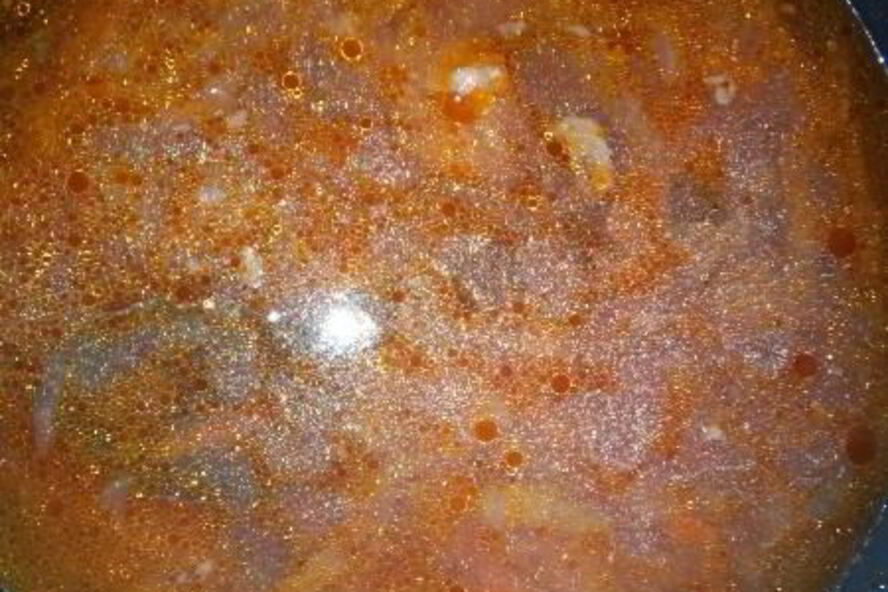 Рецепт борща со свининой в мультиварке