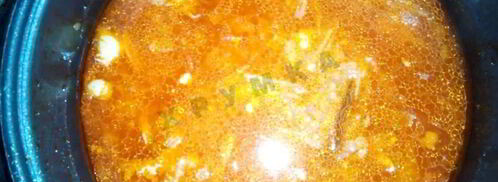 борщ со свининой в мультиварке. Шаг 10