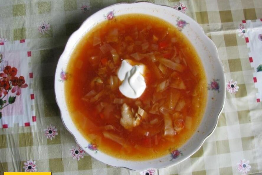 Рецепт борща украинского