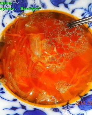 Борщ в мультиварке