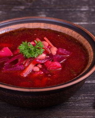 Диетический борщ